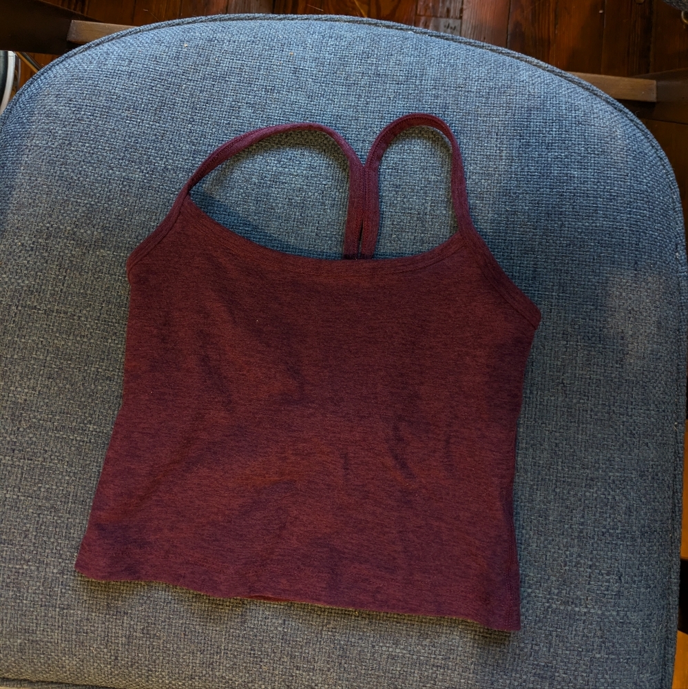 Beyond Yoga Spacedye Slim Racerback Cropped Tank XXS